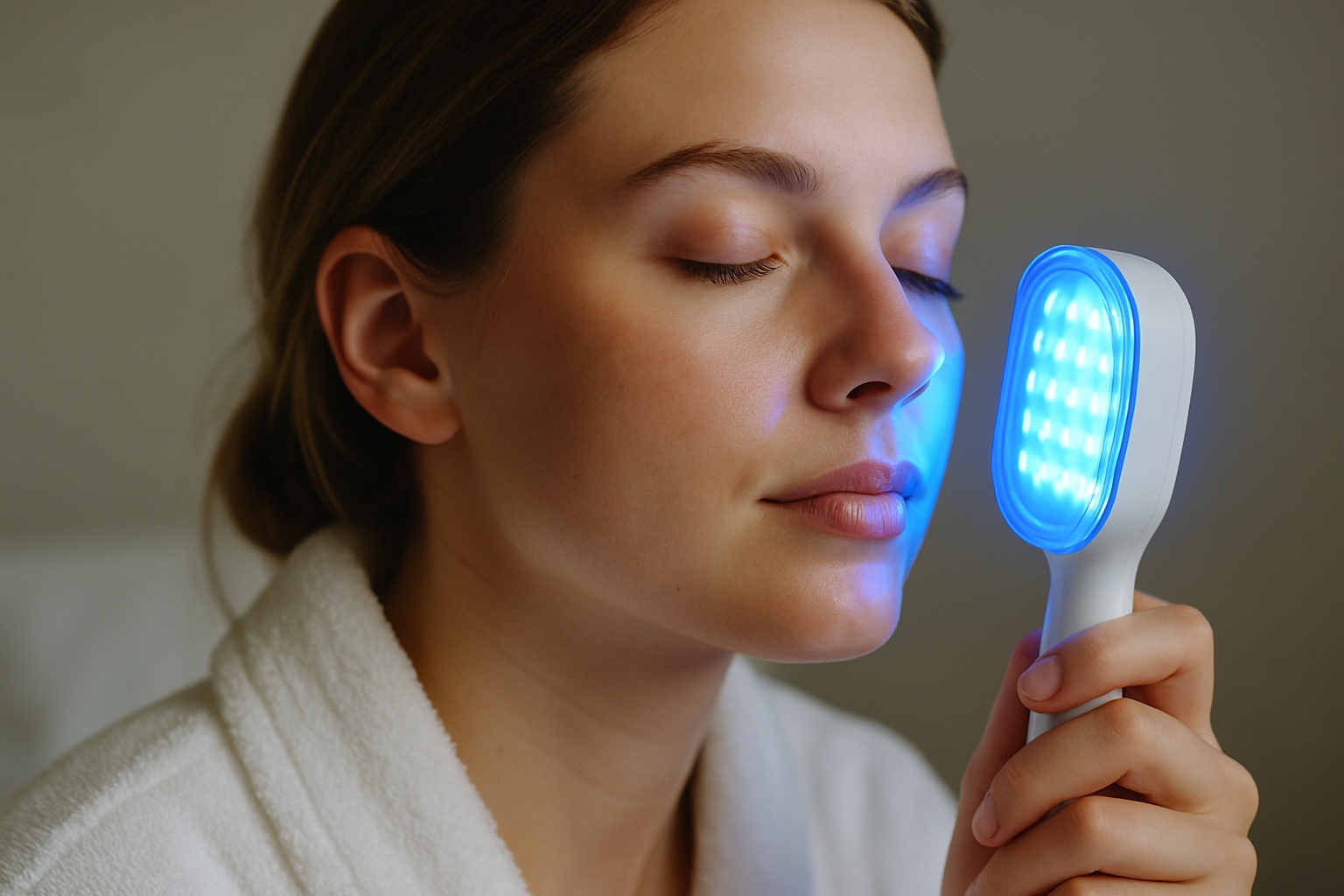 Blue Light Therapy A Bright Solution for Skin Issues