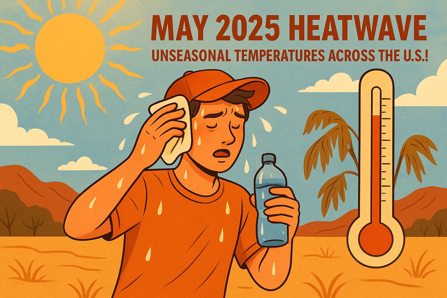 May 2025 Heatwave Unseasonal Temperatures Across the US
