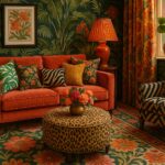 Spring 2025 Decor Embracing Maximalism with Bold Prints and Textures